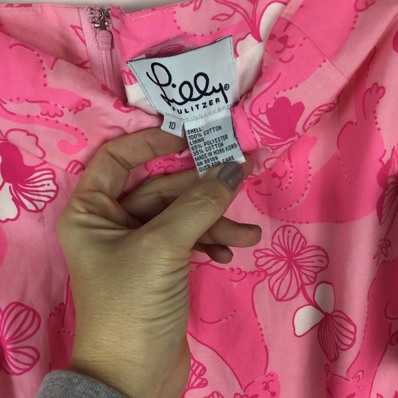 Lilly Pulitzer | NWT Pink Grrranium Chrissy Skirt - Picture 4 of 6